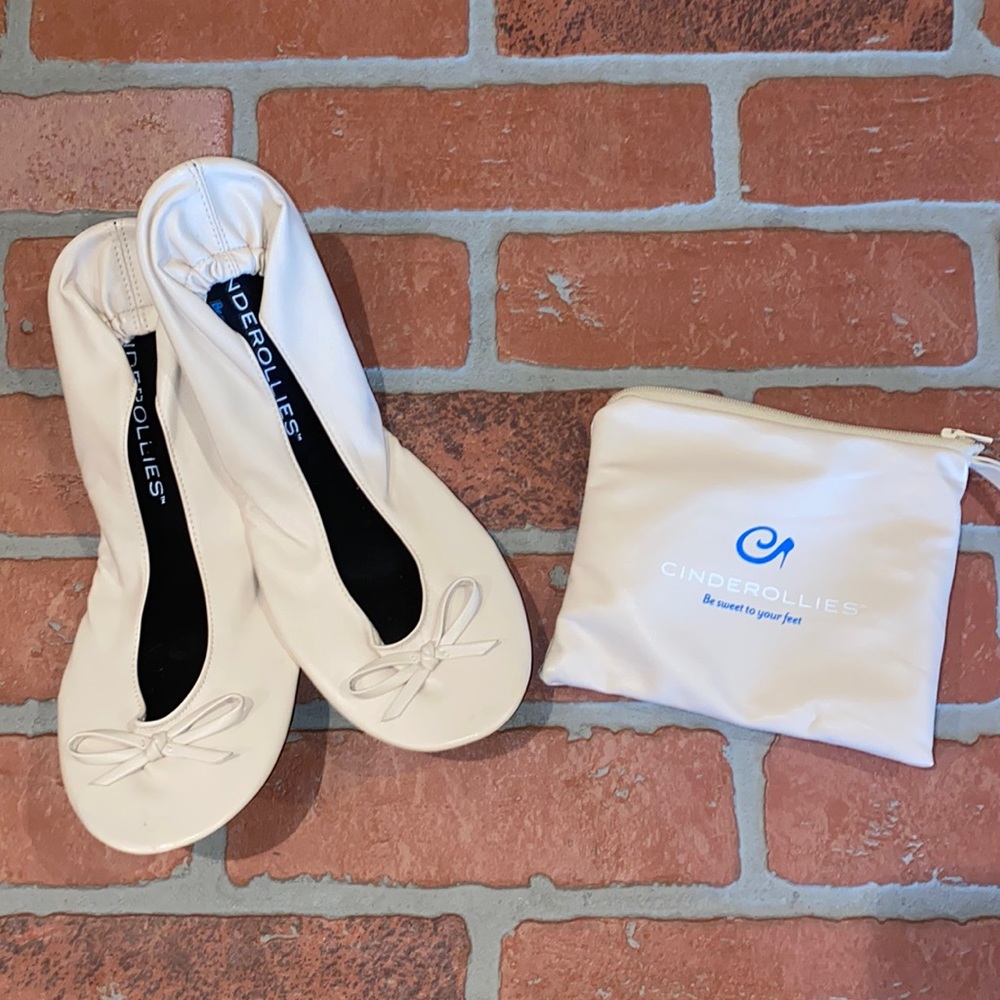 Cinderollies pocket purse ballet flats 7-8